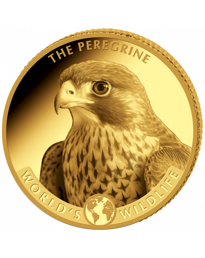 Congo 2024  WANDERFALKE - World`s Wildlife Serie Gold 0,5 g Kongo