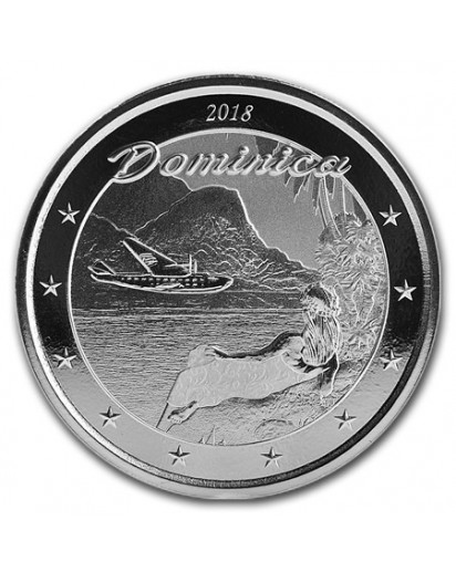 Dominica 2018  - The Nature isle 1 oz Silber