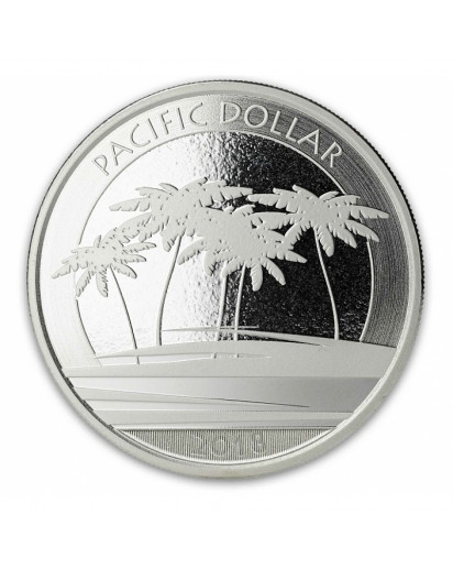Fiji 2018 Pacific Dollar Silber 1 oz
