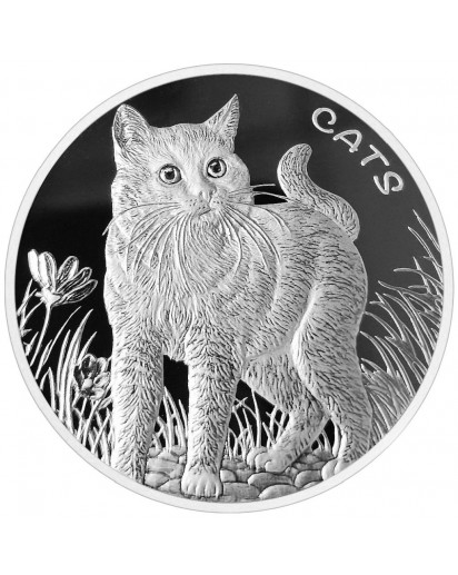 Fiji 2021 CATS Silber 1 oz Fidschi Inseln