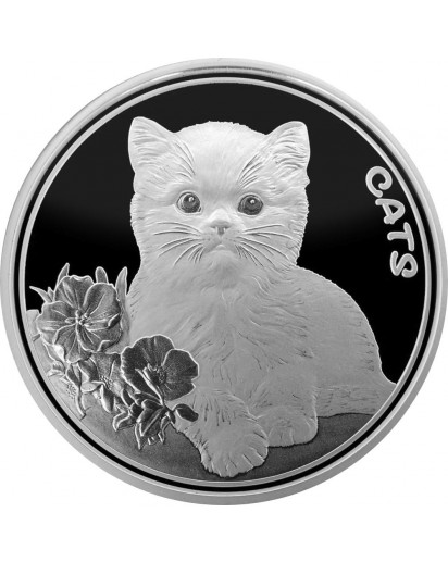 Fiji 2022 CATS Silber 1 oz Fidschi Inseln