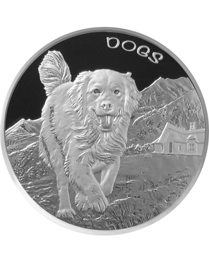 Fiji 2022  DOGS  Golden Retriver Silber 1 oz Fidschi Inseln