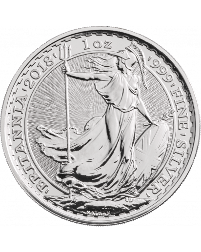 Großbritannien 2018  Britannia  Silber 1 oz