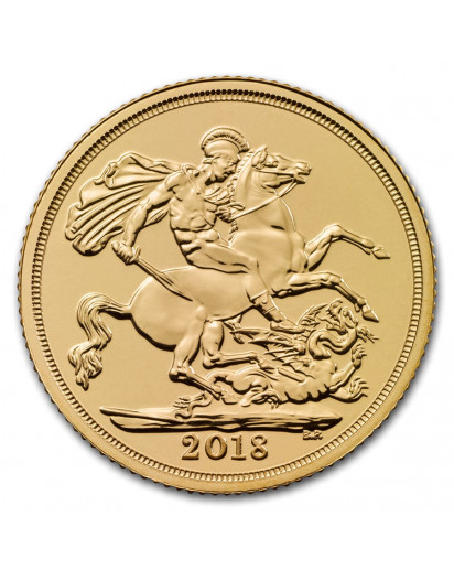 GB 2018  Sovereign     Elisabeth II.   1 Pfund Gold