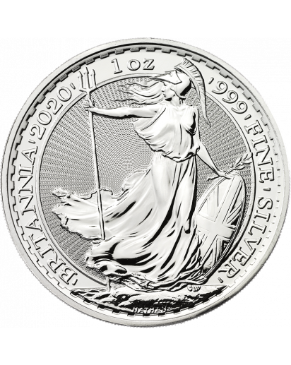 Großbritannien 2020  Britannia  Silber 1 oz