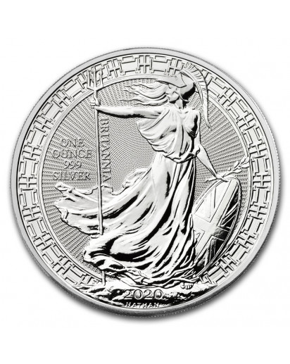 Großbritannien 2020    Oriental Border  Britannia    Silber 1 oz