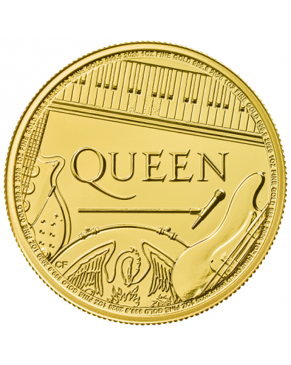 GB 2020   Queen Music Legends  Gold 1 oz