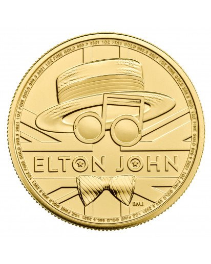 GB 2020  Elton John Music Legends  Gold 1 oz