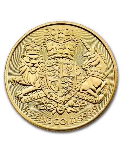 Großbritannien 2021  Royal Arms    1 oz Gold