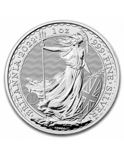 Großbritannien 2022  BRITANNIA  Silber 1 oz 