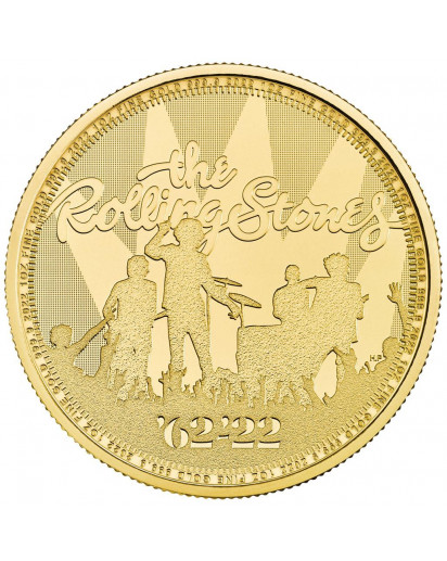 GB 2023  Rolling Stones Music Legends  Gold 1 oz