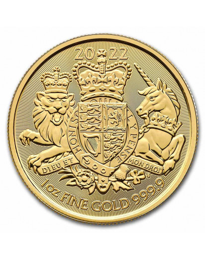 Großbritannien 2022  Royal Arms    1 oz Gold