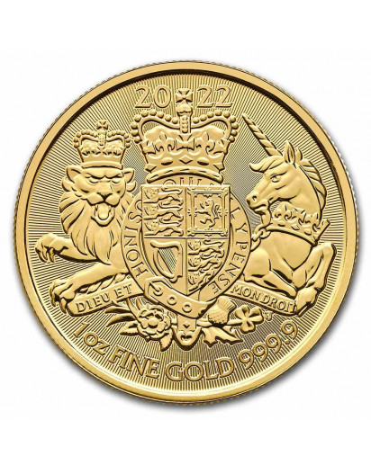 Großbritannien 2022  Royal Arms    1 oz Gold