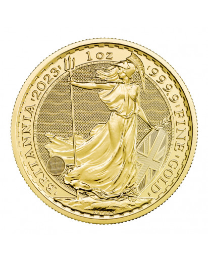 Großbritannien 2023   Britannia  ELISABETH  1 oz Gold