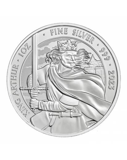 Großbritannien 2023 KING ARTHUR - Myths and Legends Silber 1 oz