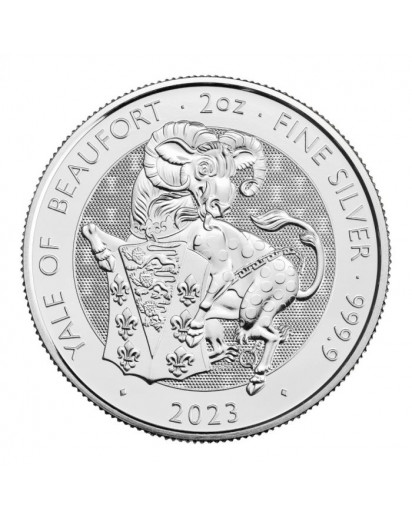 GB 2023   Tudor Beast  YALE OF BEAUFORT  Silber 2 oz  