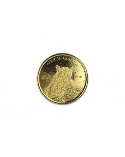 Ghana 2020  Leopard Gold 1 oz