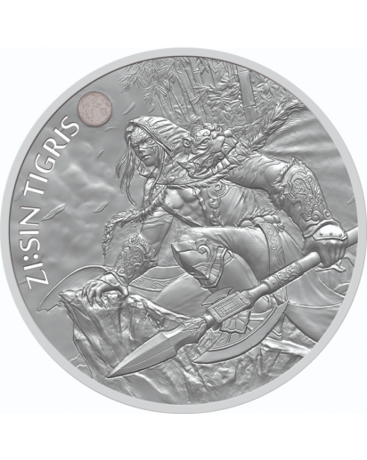 Südkorea 2022  ZI:SIN  TIGRIS Silber 1 oz