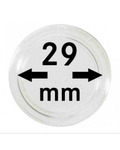MÜNZKAPSELN  INNEN-Ø   29 mm    10er Packung