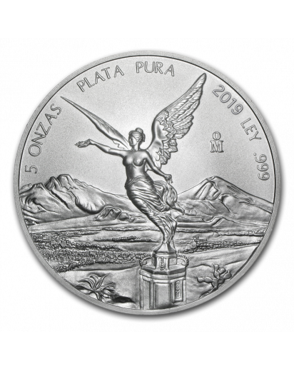 Mexiko 2019  Libertad Silber 5 oz  