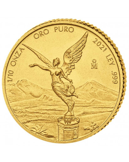 Mexiko  2021  Libertad   Gold 1/10 oz