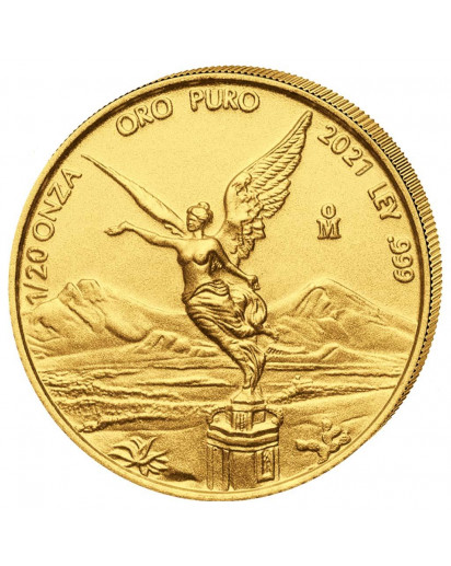 Mexiko 2021  Libertad Gold 1/20 oz