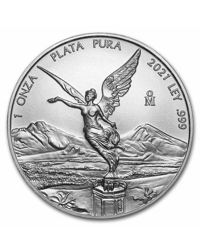 Mexiko 2021  Libertad Silber 1 oz