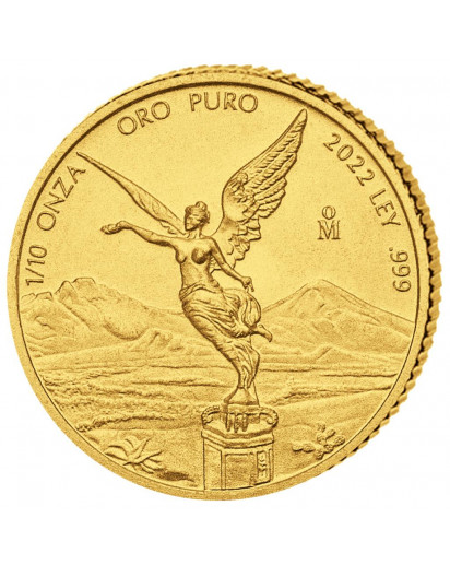 Mexiko  2022  Libertad   Gold 1/10 oz
