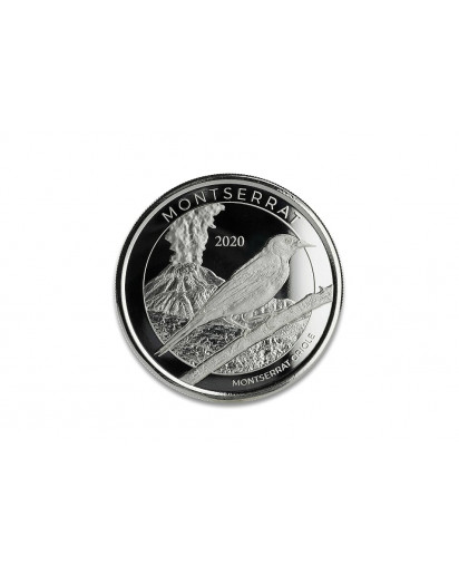 Montserrat  2020  The Emerald Isle Oriole  EC8 Serie Silber 1 oz