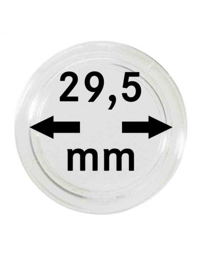 MÜNZKAPSELN  INNEN-Ø   29,5 mm    10er Packung