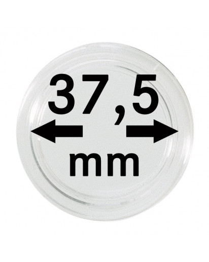 MÜNZKAPSELN  INNEN-Ø   37,5 mm    10er Packung