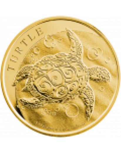 Niue 2017  Schildkröte - Turtle Gold 1 oz
