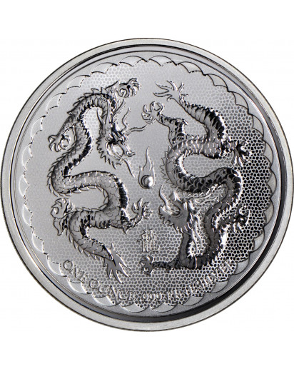 Niue 2018  Double Dragon  Silber 1 oz   