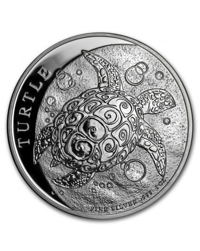 Niue 2018 Schildkröte - Turtle 1 oz Silber