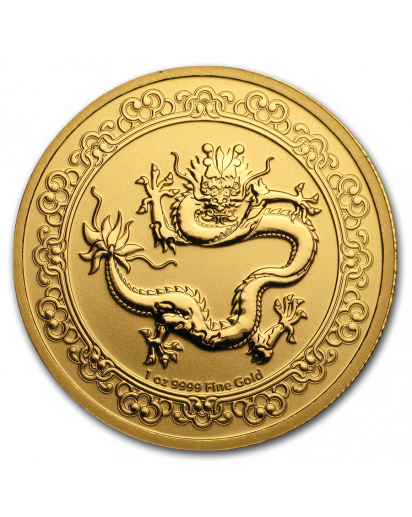 Niue 2019  Celestial Animals The  Green Dragon - Grüner Drache Gold 1 oz