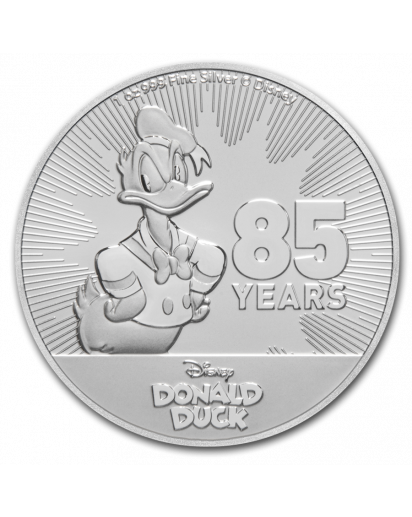 Niue 2019  Donald Duck 85 Jahre Silber 1 oz