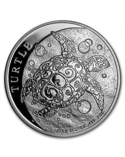 Niue 2019 Schildkröte - Turtle 1 oz Silber