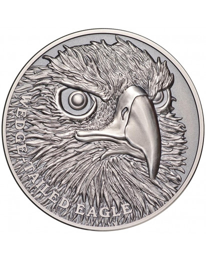 Niue 2019  Wedge Tailed Eagle - Serie Wildlife Ultra High Relief Silber 1 oz
