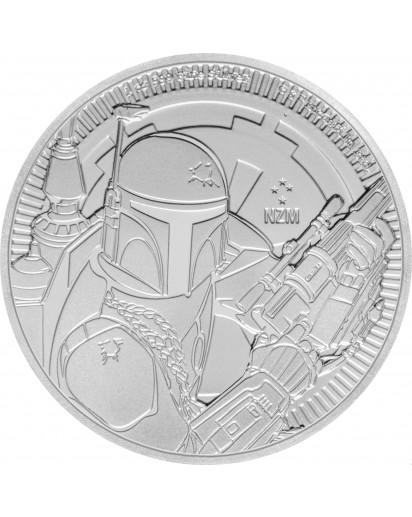 Niue 2020  BOBA FETT  - Star wars  Silber 1 oz