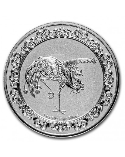 Niue 2020  Celestial Animals The Red Phönix Silber 1 oz