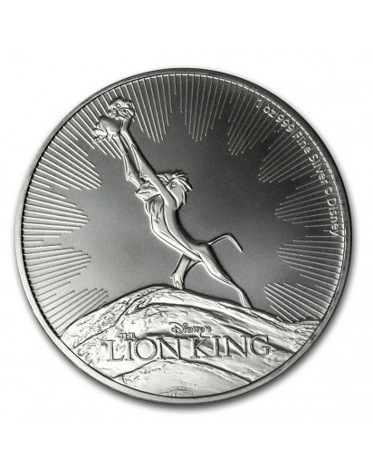 Niue 2020  Disney King Lion -  König der Löwen Silber 1 oz