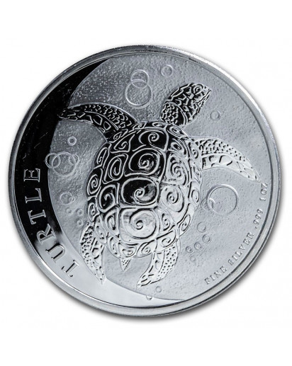Niue 2020 Schildkröte - Hawksbill Turtle 1 oz Silber