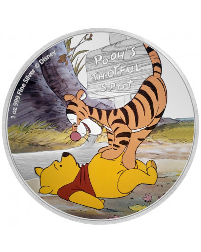 Niue 2020  Pu & Tigger - Winnie Puuh  Silber 1 oz PP