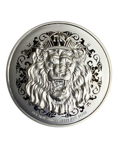 Niue 2020  Roaring Lion  Truth Serie Silber 5 oz   