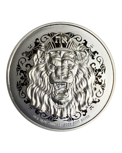 Niue 2021  Roaring Lion  Truth Serie Silber 5 oz   