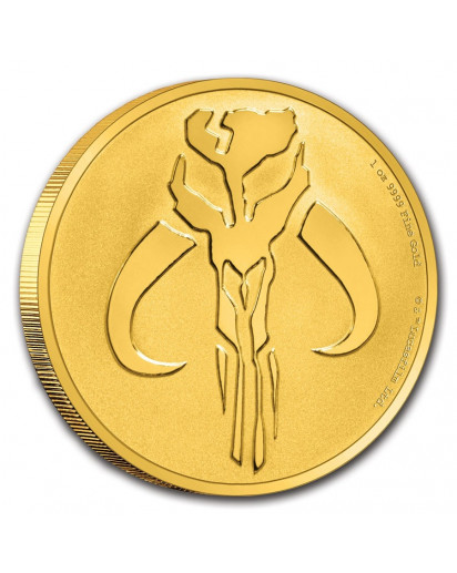 Niue 2020 MANDALORIAN MYTHOSAUR   - Star wars  Gold 1 oz