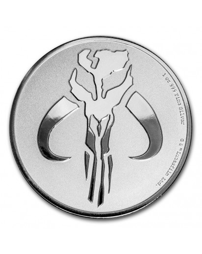 Niue 2020 MANDALORIAN MYTHOSAURIER   - Star wars  Silber 1 oz