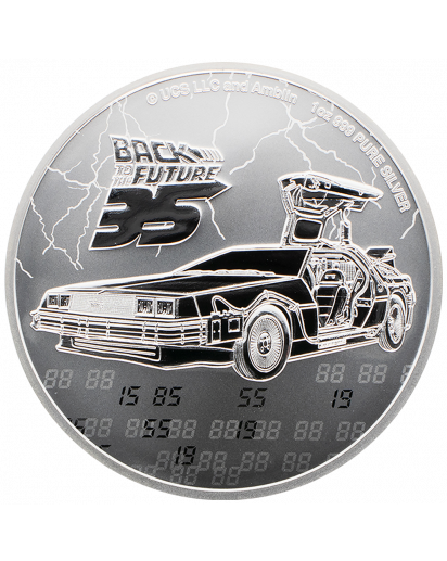 Niue 2020 Zurück in die Zukunft - Back in the future Silber 1 oz