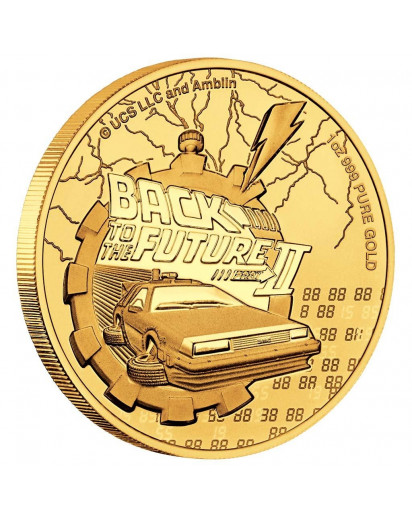 Niue 2021 Zurück in die Zukunft - Back in the future Gold 1 oz