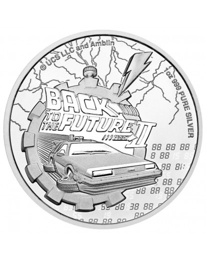 Niue 2021 Zurück in die Zukunft - Back in the future Silber 1 oz